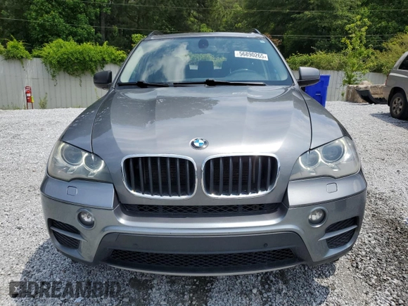 2012 BMW X5 35i with VIN 5UXZV4C50CL991452, listed as a Copart auction lot 56890265 with 147,019 mi miles and Salvage title. Bid and sale history available at DreamBid. Image 5.