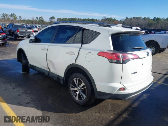 2018 Toyota RAV4 XLE with VIN JTMWFREV7JJ743297, listed as a IAAI auction lot 41579019 with 102,442 mi miles. Bid and sale history available at carsss.com. Image 3.
