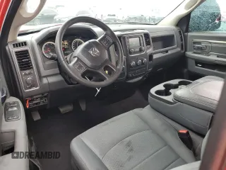 2017 Ram 1500 Express with VIN 3C6JR6AT9HG745754, listed as a Copart auction lot 47982095 with 56,973 mi miles and Salvage title. Bid and sale history available at DreamBid. Image 8.
