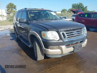 2007 Ford Explorer Eddie Bauer with VIN 1FMEU74E67UA84784, listed as a IAAI auction lot 42152661 with 222,500 mi miles and . Bid and sale history available at DreamBid. Image 1.