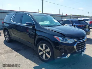 2019 Chevrolet Traverse LT Leather with VIN 1GNERHKWXKJ162413, listed as a IAAI auction lot 39414631 with 87,466 mi miles. Bid and sale history available at carsss.com. Image 1.