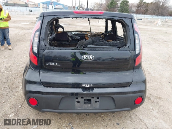 2017 Kia Soul with VIN KNDJN2A29H7488885, listed as a IAAI auction lot 41825703 with 1 mi miles. Bid and sale history available at carsss.com. Image 14.