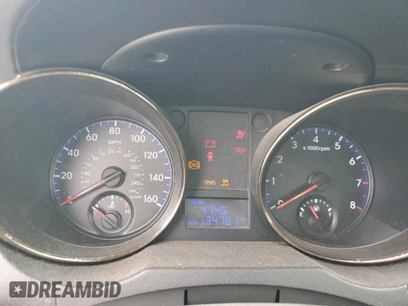 2011 Hyundai Genesis Coupe with VIN KMHHT6KDXBU064275, listed as a Copart auction lot 55159245 with 134,781 mi miles and Salvage title. Bid and sale history available at DreamBid. Image 9.