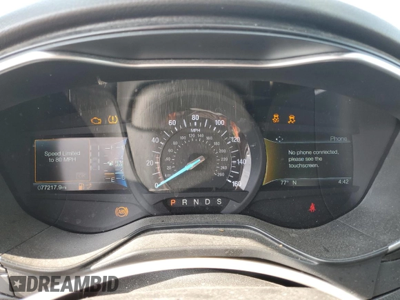 2020 Ford Fusion Titanium with VIN 3FA6P0D96LR173756, listed as a Copart auction lot 56467885 with 77,217 mi miles and Salvage title. Bid and sale history available at DreamBid. Image 9.