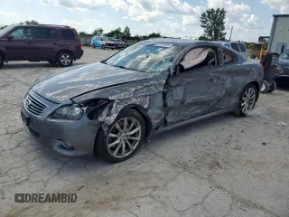 2015 Infiniti Q60 with VIN JN1CV6ELXFM890743, listed as a Copart auction lot 63135065 with 85,064 mi miles and Salvage title. Bid and sale history available at DreamBid. Image 1.
