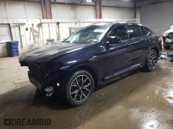 2024 BMW X4 M40i z VIN 5UX43DT07R9T60014, wystawiony jako Copart lot #83686604 z przebiegiem 15 048 mil mil oraz Szkoda całkowita • Salvage title. Historia ofert i sprzedaży dostępna na DreamBid. Obrazek 1.