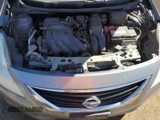 2012 Nissan Versa SV with VIN 3N1CN7AP8CL811607, listed as a Copart auction lot 45140385 with 136,413 mi miles and Salvage Title. Bid and sale history available at carsss.com. Image 11.