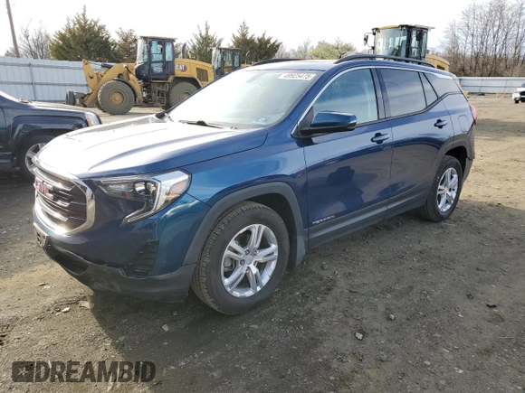 2019 GMC Terrain SLE with VIN 3GKALTEV3KL268794, listed as a Copart auction lot 49925475 with 83,843 mi miles and Salvage Title. Bid and sale history available at DreamBid. Image 1.