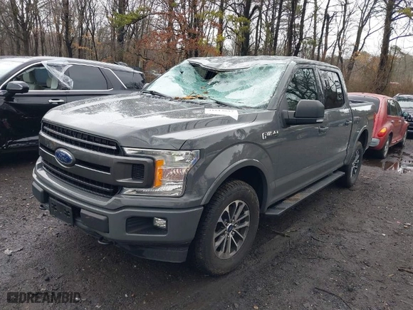 2018 Ford F-150 XL with VIN 1FTEW1EGXJFC21457, listed as a IAAI auction lot 41813837 with 79,390 mi miles. Bid and sale history available at carsss.com. Image 2.