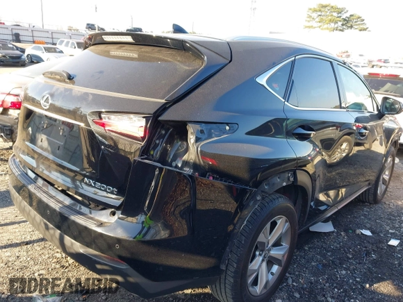 2017 Lexus NX with VIN JTJYARBZ3H2073635, listed as a IAAI auction lot 41749593 with 131,554 mi miles. Bid and sale history available at carsss.com. Image 4.