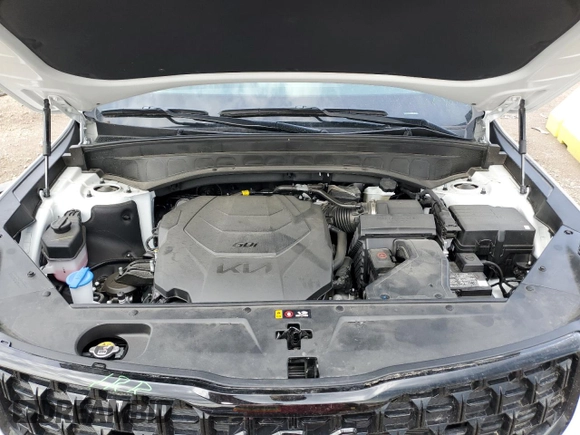 2025 Kia Telluride SX X-Line с VIN 5XYP5DGC0SG615829, выставлен на аукционе Copart как лот 54059675 с пробегом 5 337 миль миль и Списание • Salvage title. История ставок и продаж доступна на DreamBid. Изображение 12.