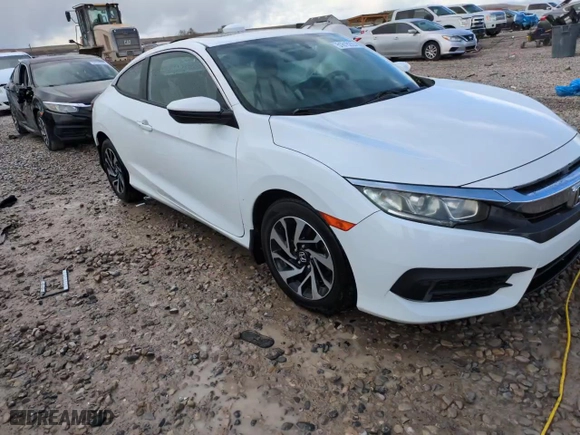 2016 Honda Civic Coupe LX-P with VIN 2HGFC4B02GH308171, listed as a Copart auction lot 51618255 with 156,862 mi miles and Salvage Title. Bid and sale history available at carsss.com. Image 13.