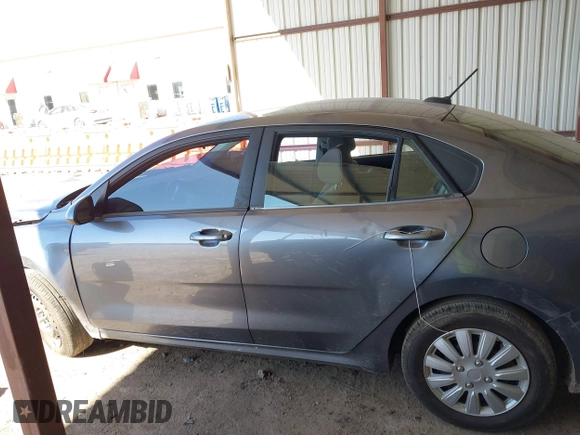 2020 Kia Rio LX with VIN 3KPA24AD7LE346730, listed as a IAAI auction lot 41854329 with 35,649 mi miles. Bid and sale history available at carsss.com. Image 14.