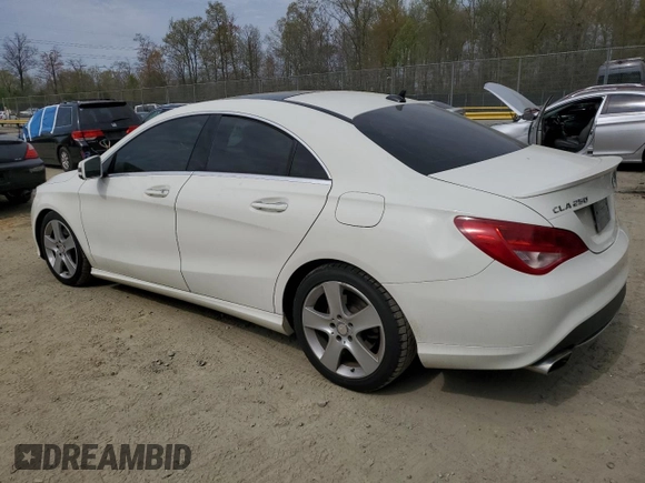 2015 Mercedes-Benz CLA 250 z VIN WDDSJ4GBXFN228268, wystawiony jako Copart lot #52545335 z przebiegiem 138 247 mil mil oraz Szkoda całkowita • Salvage title. Historia ofert i sprzedaży dostępna na DreamBid. Obrazek 2.