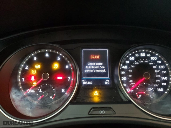 2019 Volkswagen Atlas 3.6L V6 SE w/Technology with VIN 1V2WR2CAXKC547292, listed as a Copart auction lot 42196885 with 106,442 mi miles and Salvage Title. Bid and sale history available at carsss.com. Image 9.