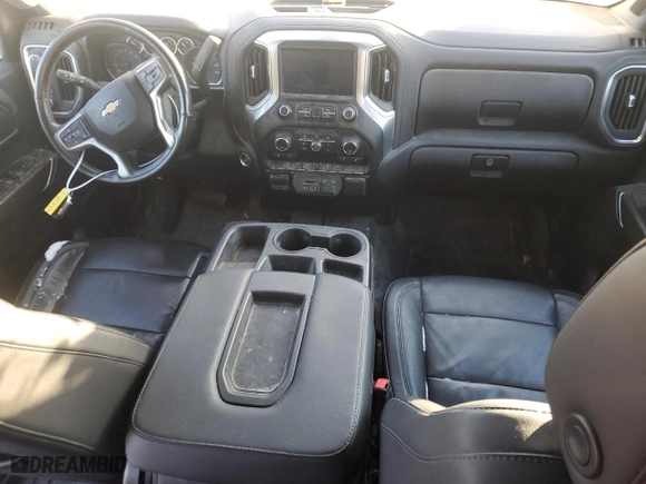 2019 Chevrolet Silverado 1500 LT with VIN 1GCRYDEDXKZ314465, listed as a Copart auction lot 88139625 with 0 mi miles and Salvage Title. Bid and sale history available at carsss.com. Image 8.
