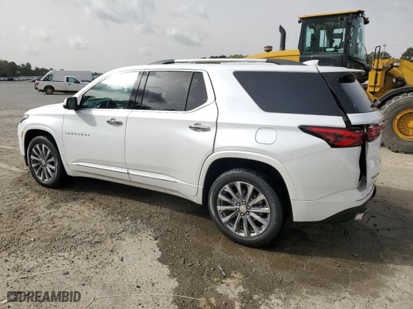 2023 Chevrolet Traverse Premier with VIN 1GNERKKW9PJ207541, listed as a Copart auction lot 49386285 with 17,409 mi miles and Salvage Title. Bid and sale history available at carsss.com. Image 2.