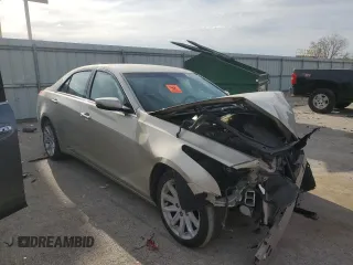 2015 Cadillac CTS AWD with VIN 1G6AW5SX1F0136854, listed as a Copart auction lot 52522065 with Not provided miles and Salvage title. Bid and sale history available at DreamBid. Image 4.