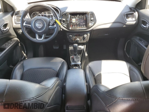 2019 Jeep Compass Altitude with VIN 3C4NJCBB5KT743181, listed as a Copart auction lot 53939405 with 88,270 mi miles and Salvage Title. Bid and sale history available at carsss.com. Image 8.
