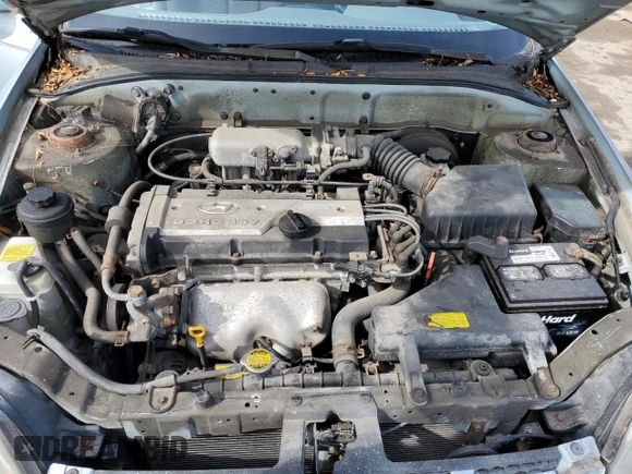 2005 Hyundai Accent GLS with VIN KMHCG35CX5U335873, listed as a Copart auction lot 74374674 with 91,381 mi miles and Clean Title. Bid and sale history available at carsss.com. Image 11.
