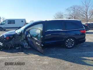 2024 Honda Odyssey EX-L with VIN 5FNRL6H60RB061017, listed as a IAAI auction lot 41399491 with 6,921 mi miles and . Bid and sale history available at DreamBid. Image 14.