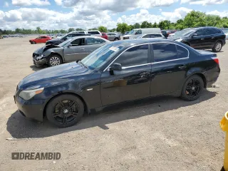 2004 BMW 5 Series 545iA with VIN WBANB33514B112886, listed as a Copart auction lot 60731504 with 241,665 mi miles and Salvage Title. Bid and sale history available at carsss.com. Image 1.
