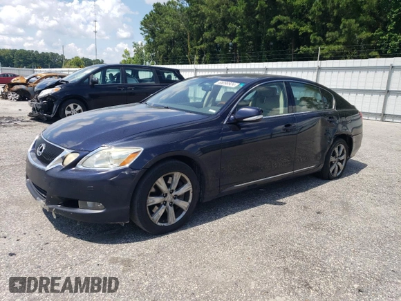 2008 Lexus GS 350 with VIN JTHCE96S280019638, listed as a Copart auction lot 68098924 with 243,871 mi miles and Salvage Title. Bid and sale history available at carsss.com. Image 1.