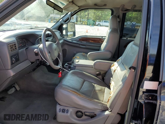 2002 Ford F-250 XL with VIN 1FTNW20FX2EA88145, listed as a Copart auction lot 80578634 with 2,477,955 mi miles and Clean Title. Bid and sale history available at DreamBid. Image 7.
