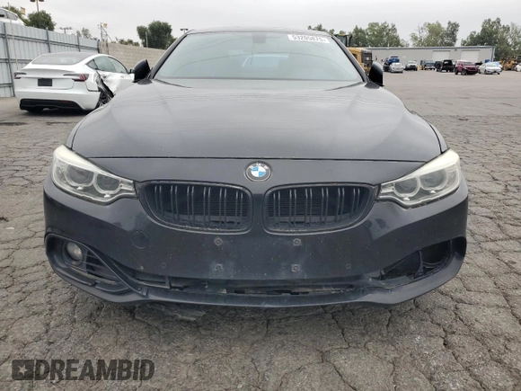 2014 BMW 4 Series 428i with VIN WBA3N7C5XEF719983, listed as a Copart auction lot 53205875 with 173,015 mi miles and Clean Title. Bid and sale history available at carsss.com. Image 5.