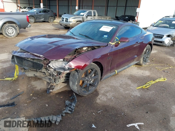 2018 Ford Mustang GT with VIN 1FA6P8CFXJ5172079, listed as a IAAI auction lot 41680813 with 97,858 mi miles and . Bid and sale history available at DreamBid. Image 16.
