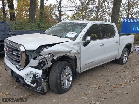 2019 GMC Sierra 1500 SLT with VIN 3GTU9DED3KG201853, listed as a IAAI auction lot 40678380 with 99,818 mi miles. Bid and sale history available at carsss.com. Image 18.