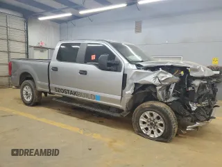 2021 Ford F-250 XL with VIN 1FT7W2B67MED66024, listed as a Copart auction lot 49988825 with Not provided miles and Salvage title. Bid and sale history available at DreamBid. Image 4.