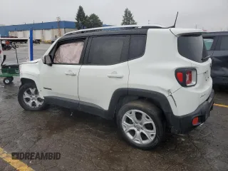 2018 Jeep Renegade Limited с VIN ZACCJBDB6JPH80597, выставлен на аукционе Copart как лот 80479044 с пробегом 174 561 миль миль и Списание • Salvage title. История ставок и продаж доступна на DreamBid. Изображение 2.