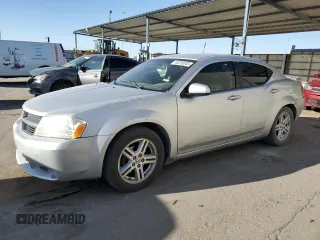 2010 Dodge Avenger R/T with VIN 1B3CC5FB1AN134614, listed as a Copart auction lot 48239345 with 184,982 mi miles and Salvage Title. Bid and sale history available at carsss.com. Image 1.