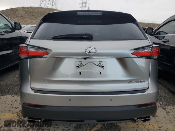 2017 Lexus NX with VIN JTJYARBZ9H2063451, listed as a Copart auction lot 51952675 with 55,627 mi miles and Salvage Title. Bid and sale history available at carsss.com. Image 6.