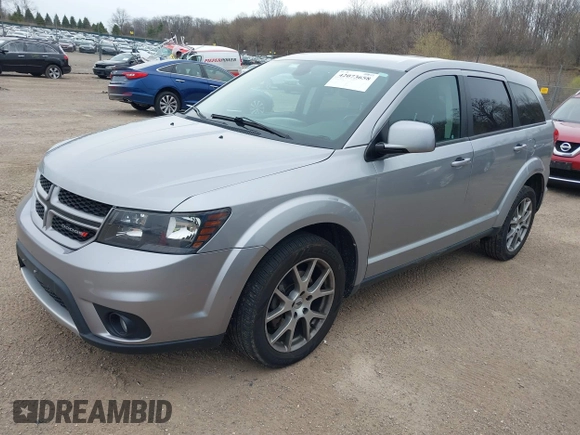 2019 Dodge Journey GT with VIN 3C4PDDEG9KT687968, listed as a IAAI auction lot 42073658 with 110,799 mi miles and . Bid and sale history available at carsss.com. Image 17.