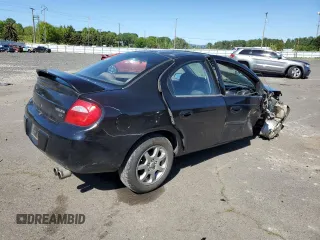 2004 Dodge Neon SXT with VIN 1B3ES56CX4D585569, listed as a Copart auction lot 54167284 with Not Provided miles and Salvage Title. Bid and sale history available at carsss.com. Image 3.