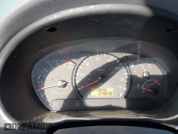 2005 Hyundai Accent GLS with VIN KMHCG35C75U328380, listed as a Copart auction lot 74935354 with 4,848 mi miles and Salvage Title. Bid and sale history available at carsss.com. Image 9.