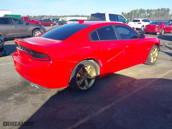 2018 Dodge Charger R/T with VIN 2C3CDXCT9JH166213, listed as a IAAI auction lot 41680385 with 139,014 mi miles. Bid and sale history available at carsss.com. Image 4.