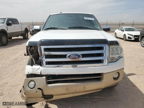 2014 Ford Expedition EL XLT with VIN 1FMJK1H52EEF26561, listed as a Copart auction lot 50647115 with 186,131 mi miles and Salvage Title. Bid and sale history available at carsss.com. Image 5.