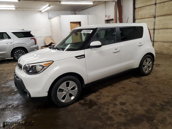 2015 Kia Soul with VIN KNDJN2A27F7231107, listed as a Copart auction lot 44318935 with 53,682 mi miles and Non Repairable. Bid and sale history available at carsss.com. Image 1.