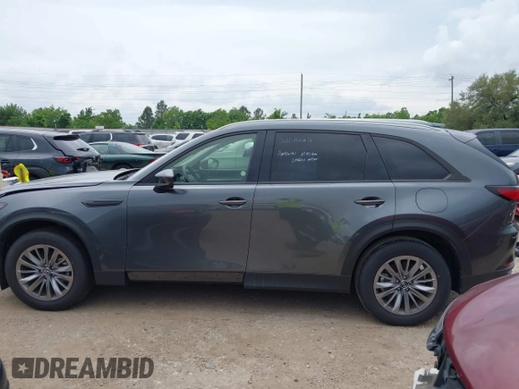 2024 Mazda CX-90 Preferred Plus with VIN JM3KKCHD3R1153224, listed as a IAAI auction lot 42148905 with 9,484 mi miles and . Bid and sale history available at DreamBid. Image 14.