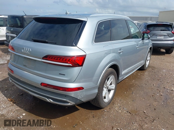 2024 Audi Q7 Premium Plus with VIN WA1LCBF76RD005112, listed as a IAAI auction lot 42692142 with 41,455 mi miles and . Bid and sale history available at DreamBid. Image 4.