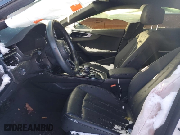 2020 Audi A5 Sportback Premium Plus with VIN WAUCNCF55LA016273, listed as a Copart auction lot 77953473 with 0 mi miles. Bid and sale history available at carsss.com. Image 7.