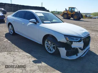 2021 Audi A4 S line Premium with VIN WAUDAAF46MN007457, listed as a IAAI auction lot 42143849 with 43,828 mi miles and . Bid and sale history available at DreamBid. Image 1.