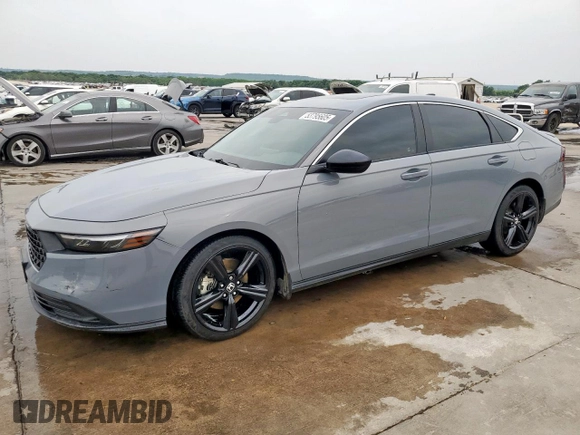 2023 Honda Accord Sport with VIN 1HGCY2F55PA017872, listed as a Copart auction lot 53795605 with 62,857 mi miles and Salvage title. Bid and sale history available at DreamBid. Image 1.