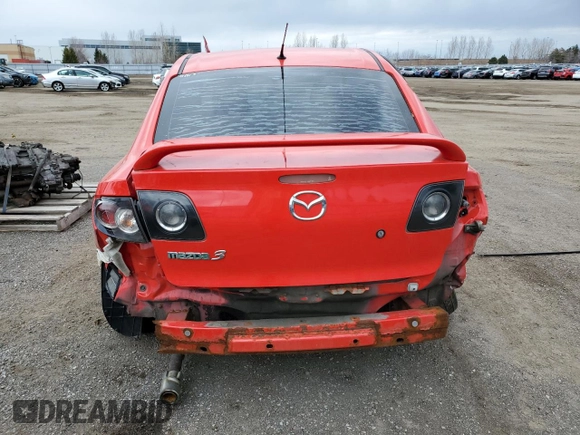 2009 Mazda Mazda3 i Touring Value with VIN JM1BK32F091187611, listed as a Copart auction lot 46657475 with 0 mi miles and Salvage Title. Bid and sale history available at carsss.com. Image 6.