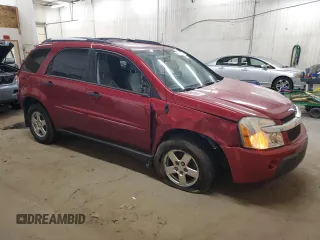 2005 Chevrolet Equinox LS with VIN 2CNDL23F756168474, listed as a Copart auction lot 49391535 with 72,288 mi miles and Salvage Title. Bid and sale history available at carsss.com. Image 4.