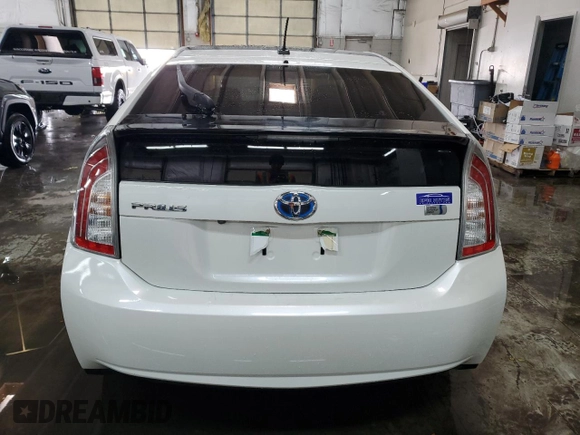 2014 Toyota Prius Four with VIN JTDKN3DU5E1749709, listed as a Copart auction lot 44816795 with 122,679 mi miles and Salvage Title. Bid and sale history available at DreamBid. Image 6.