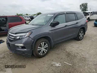 2016 Honda Pilot LX z VIN 5FNYF5H14GB006701, wystawiony jako Copart lot #59796405 z przebiegiem 144 346 mil mil oraz Czysty tytuł • Clean title. Historia ofert i sprzedaży dostępna na DreamBid. Obrazek 1.